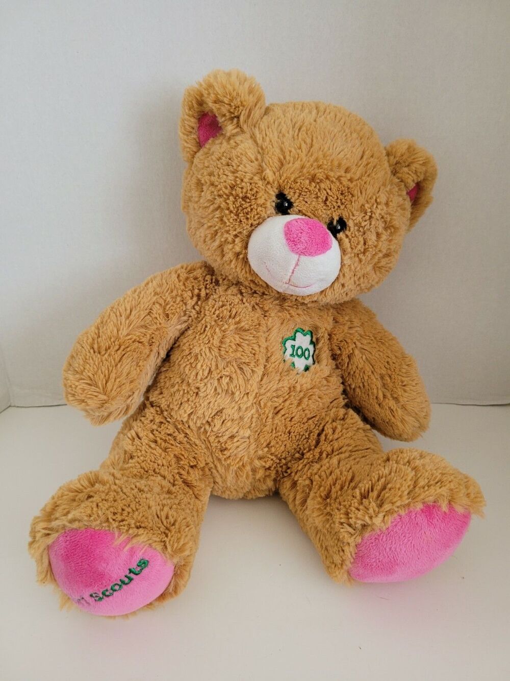 Build-A-Bear Girl Scout Cookies 100th Anniversary Bear BAB Plush Bear